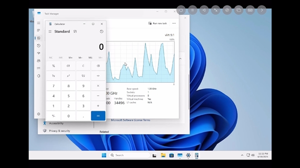 感谢欧盟！iPad Air M2通过虚拟机成功运行Win11 ARM：效果比想象好 - 中华网软件