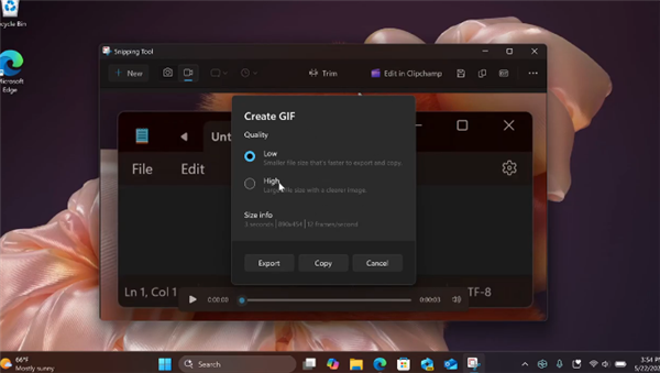 更方便!微软Windows 11截图工具将支持保存为GIF:还有全新快捷键 - 中华网软件