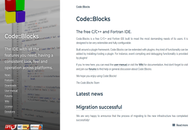 Codebloccks CodeBlocks下载 - CodeBlocks最新电脑版下载 - 中华网软件