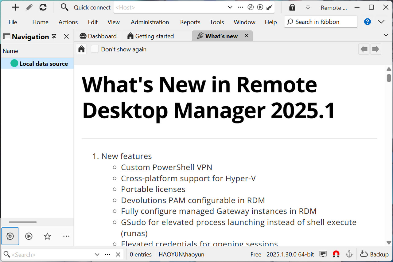 Remote Desktop Manager