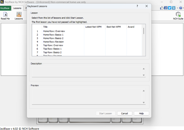 KeyBlaze Typing Tutor