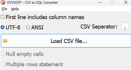 CSV to SQL Converter数据转换工具下载 - CSV to SQL Converter最新版下载 - 中华网软件