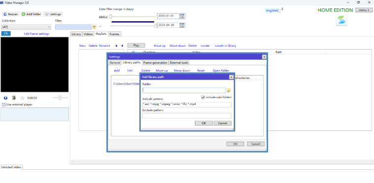 Saleen Video Manager