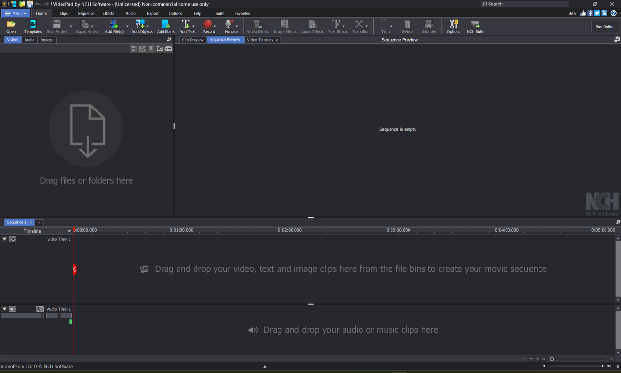 VideoPad Video Editor
