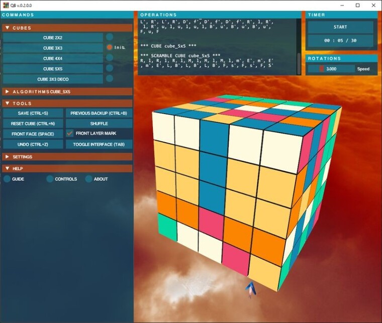 QB（3D魔方游戏模拟器）