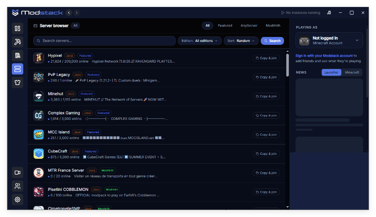 Modstack