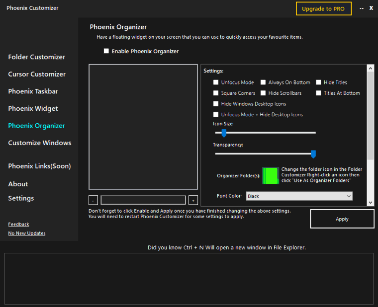 Phoenix Customizer