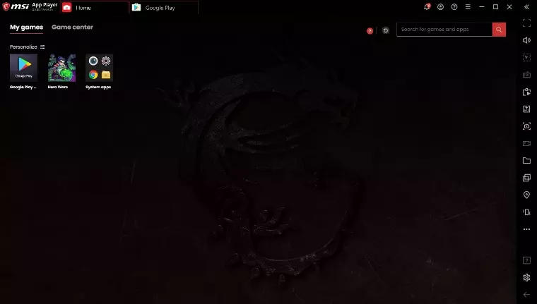 MSI App Player